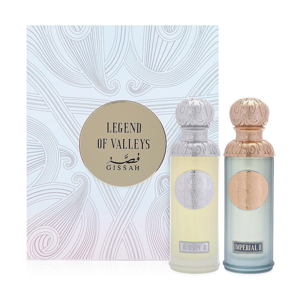 Legend of Valleys Set 2x90ml Perfumes by Gissah - Pre Order