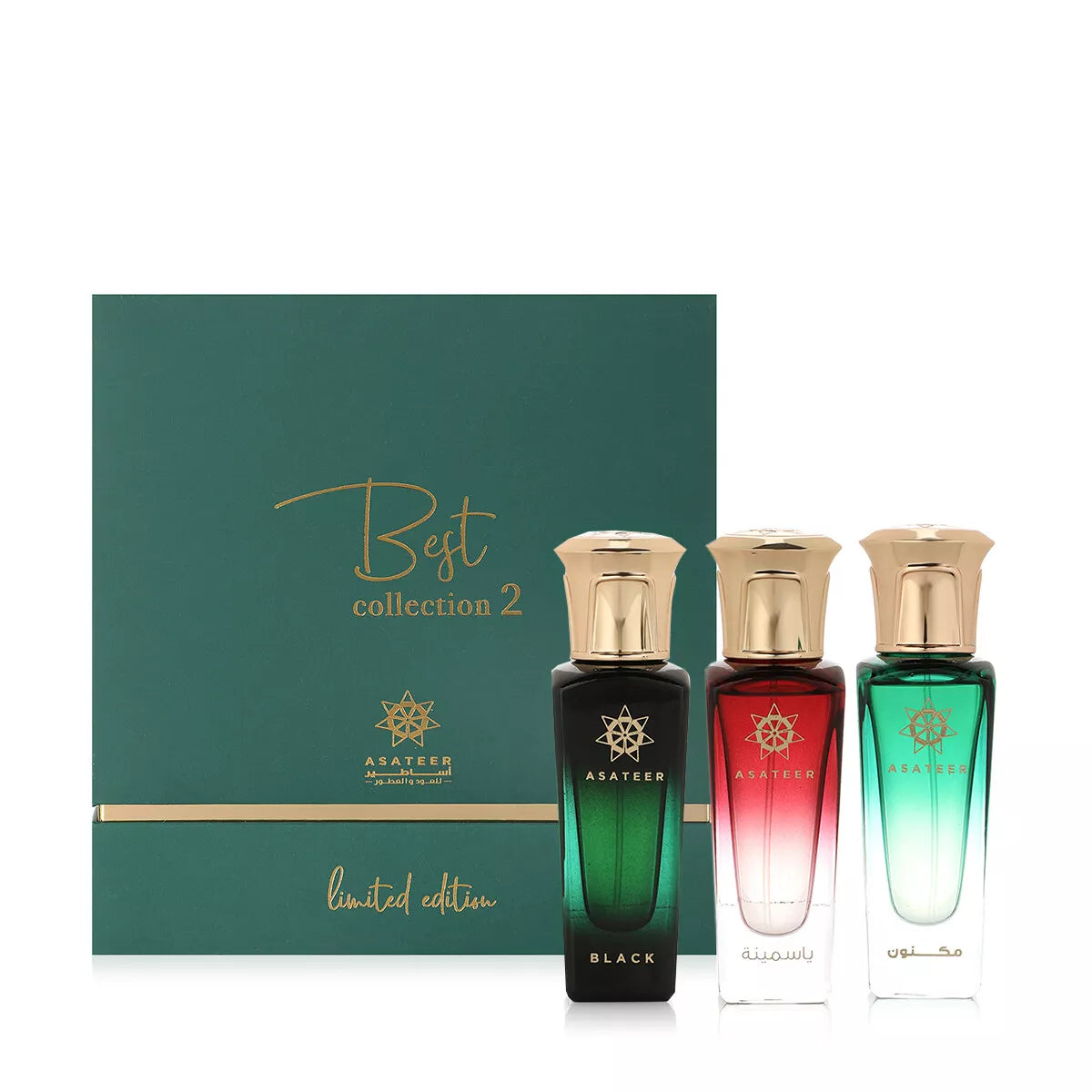 Best Collection 2 Perfume Set 3x30ml by Asateer