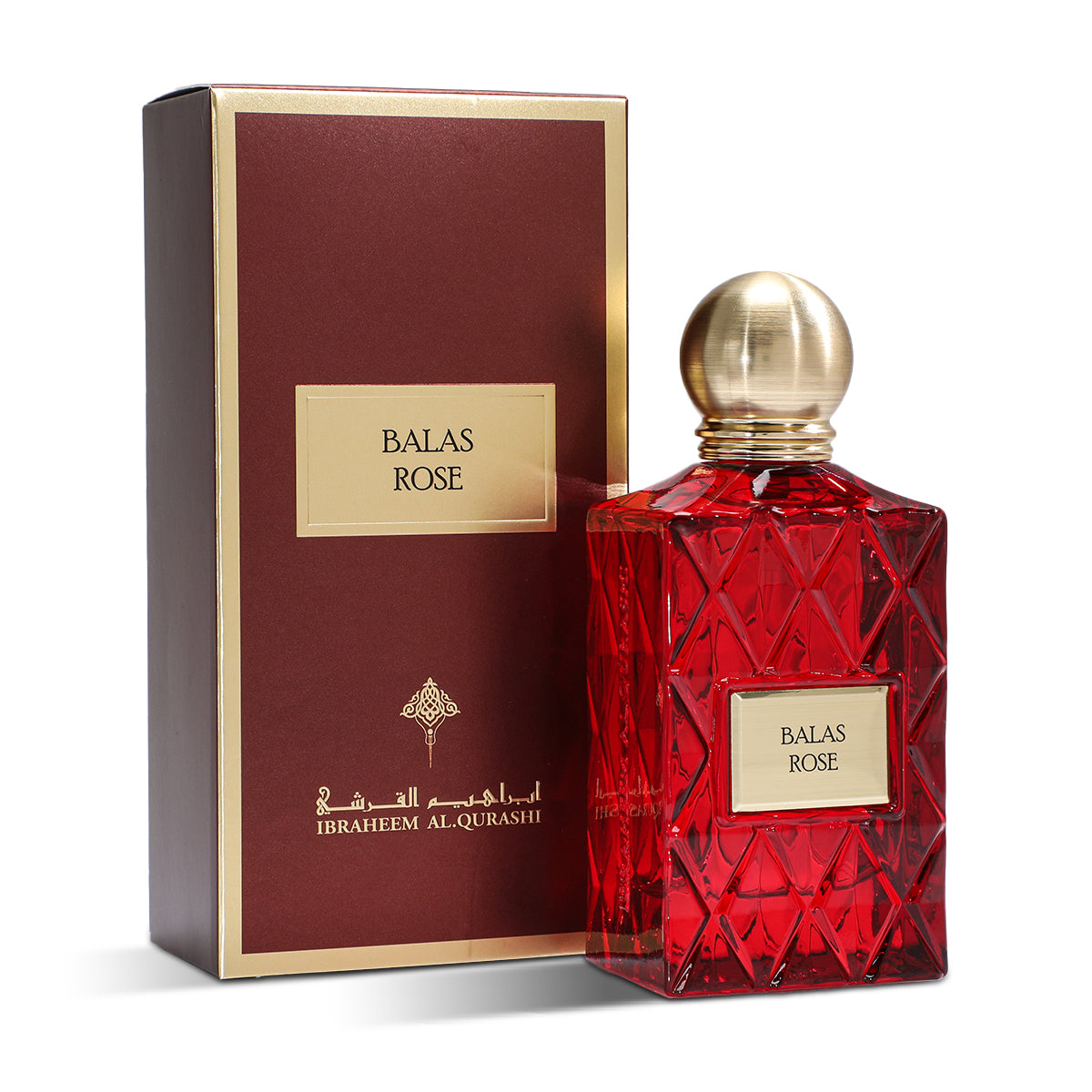 Balas Rose 75ml Perfume by Ibraheem Al Qurashi