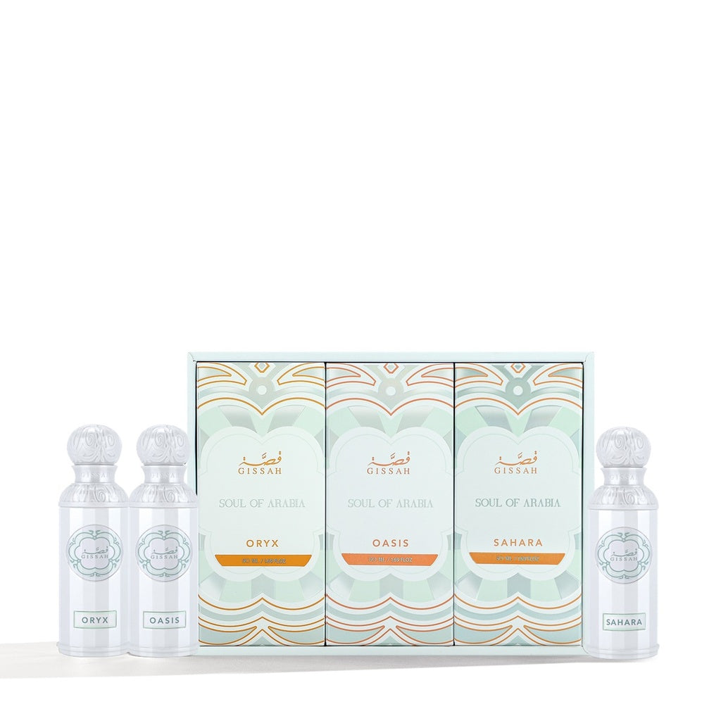 Soul of Arabia Set 3x50ml Perfumes by Gissah