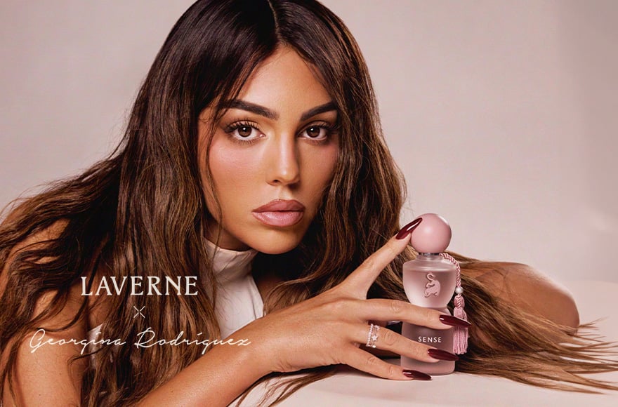 Sense Laverne x Gio By Laverne Perfumes - Full Set - 75ml Perfume + Bag + Powder
