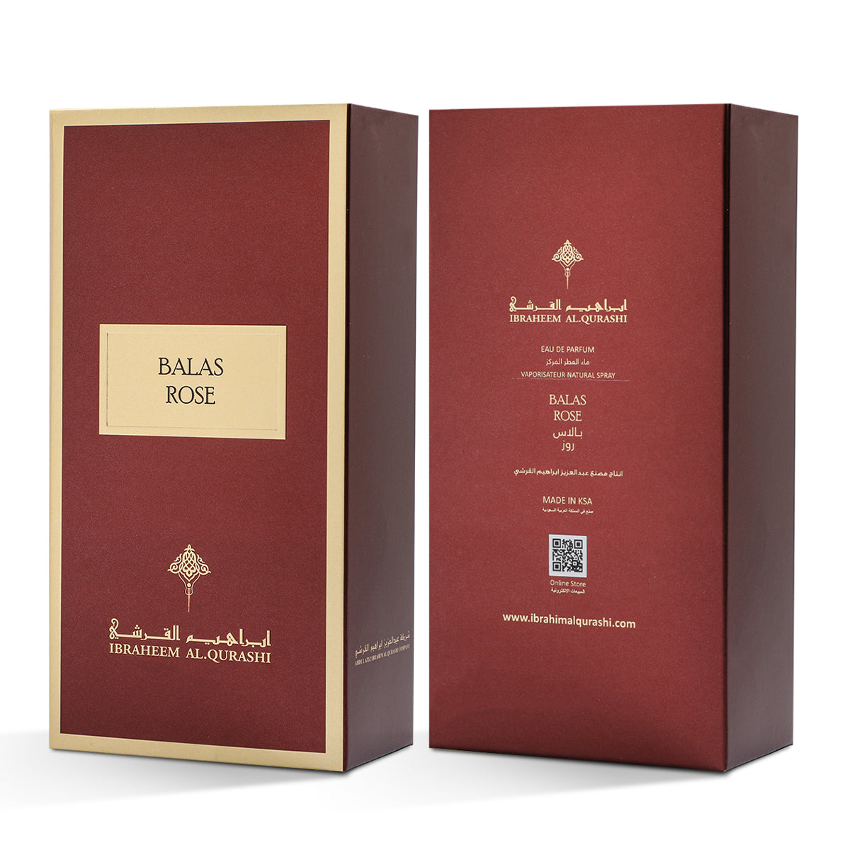 Balas Rose 75ml Perfume by Ibraheem Al Qurashi