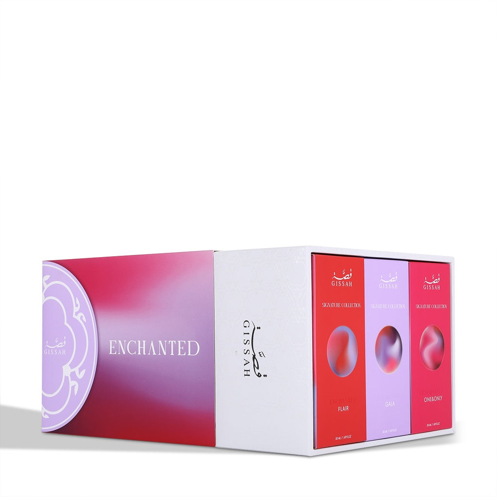 Enchanted Set 3x50ml Perfumes by Gissah - Pre Order