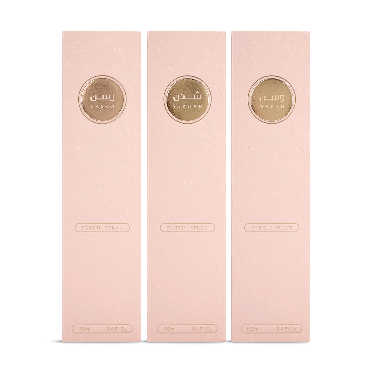 Nude Roshosh Collection 3 - 3x160ml Fabric Sprays Set by Dar Al Teeb