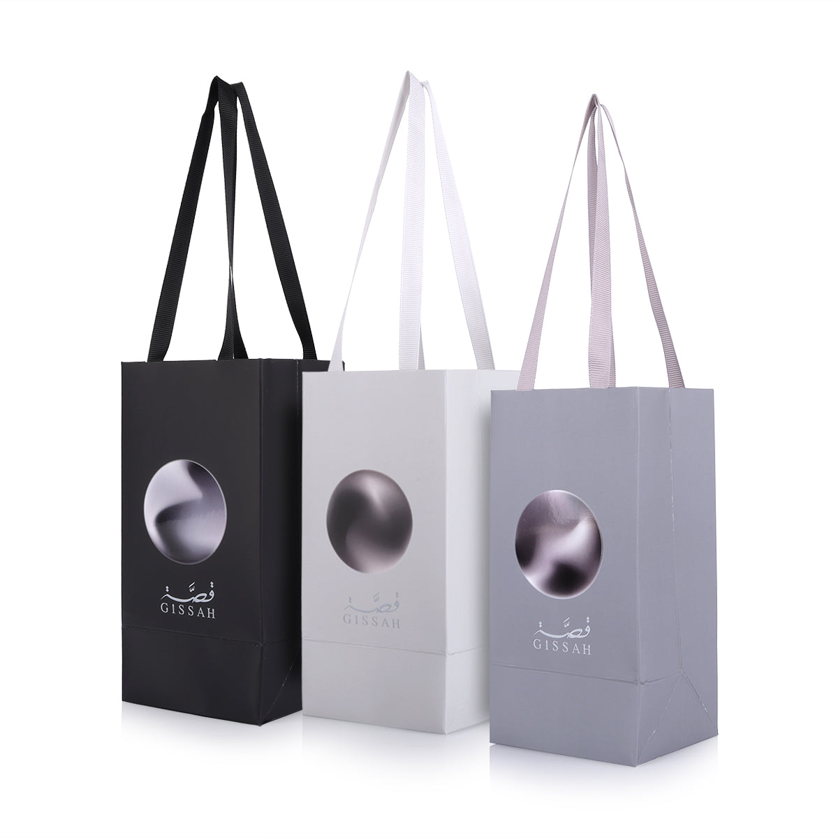 Graphite Set 3x50ml Perfumes by Gissah - Pre Order