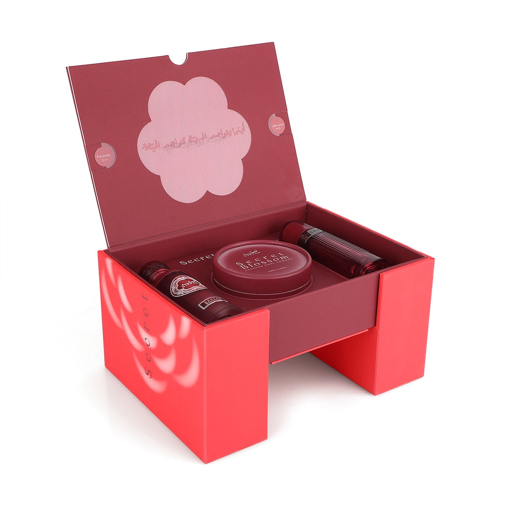 Secret Blossom Perfume Set By Gissah + Gift Bag - Limited Edition